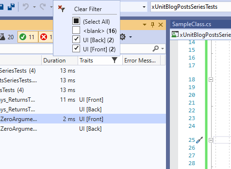 XUnit Part Categorizing Tests With XUnit Trait Hamid Mosalla