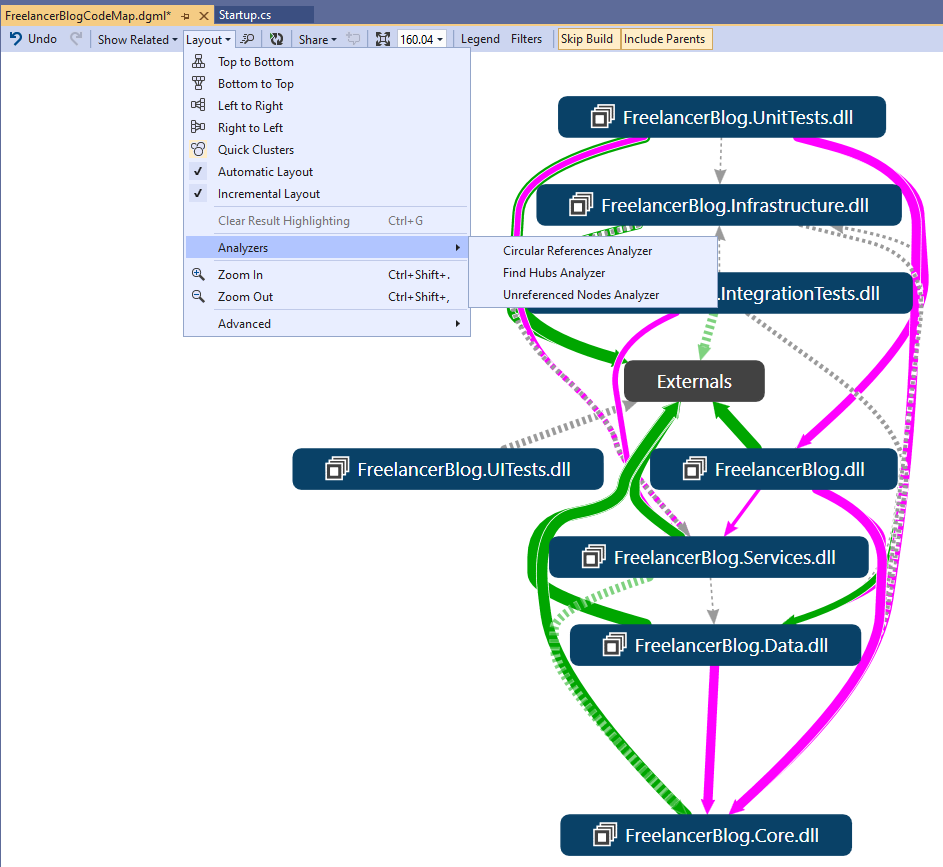 NDepend Dependency Graph - Hamid Mosalla